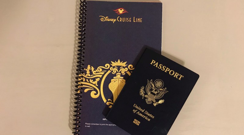 travel documents for disney cruise