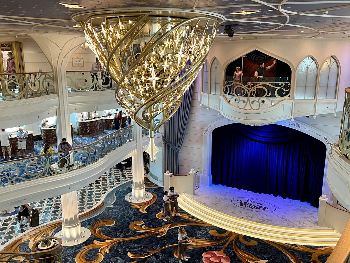 A First Look at the Disney Wish: The Grand Hall - DCL Fan