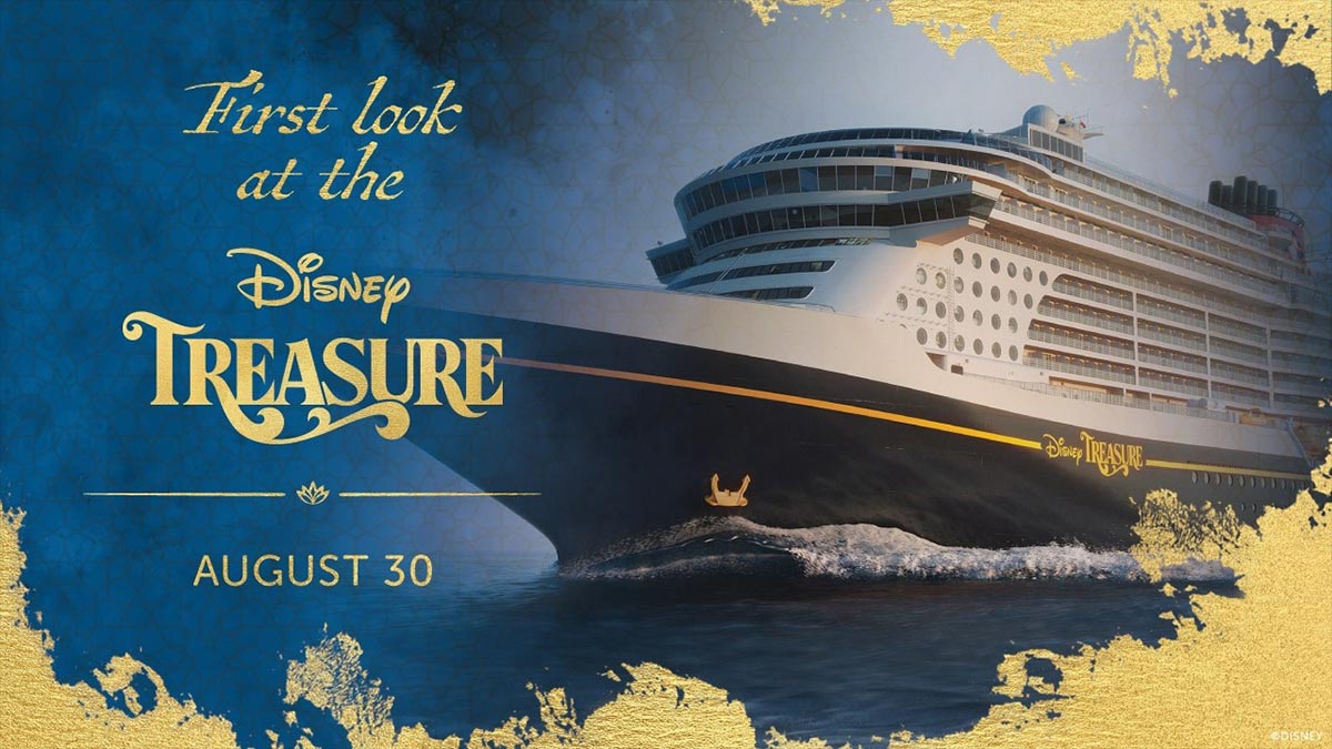 Disney Cruise Line Announces Virtual Reveal for Disney Treasure DCL Fan