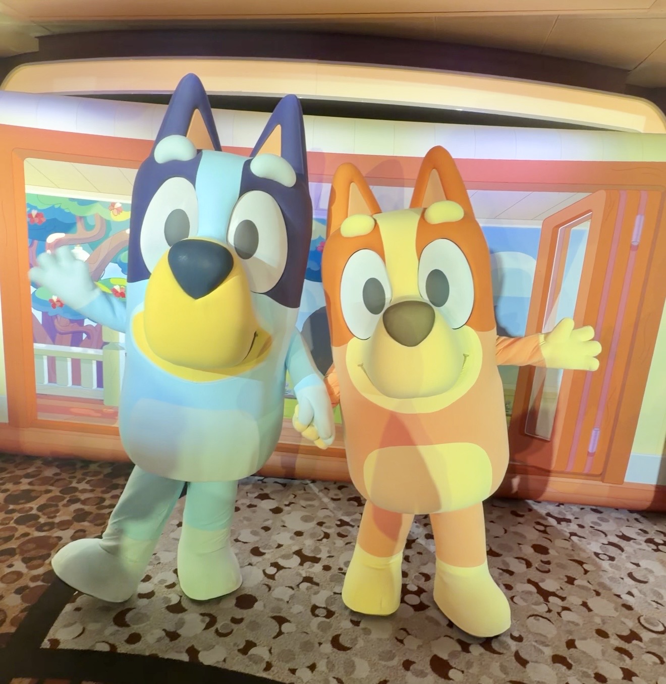 For Real Life Bluey and Bingo Are Now on Disney Cruise Line